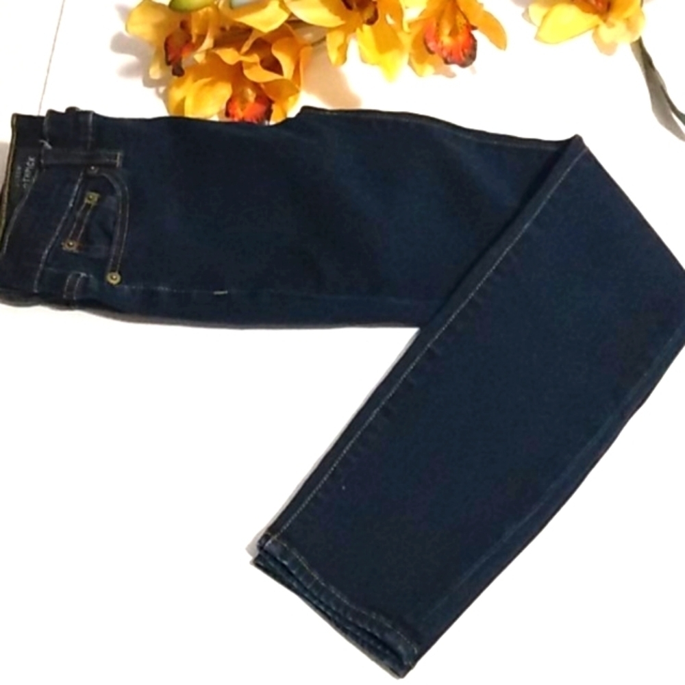 J. CREW DARK BLUE TOOTHPICK JEANS SIZE 25 - Picture 8 of 8